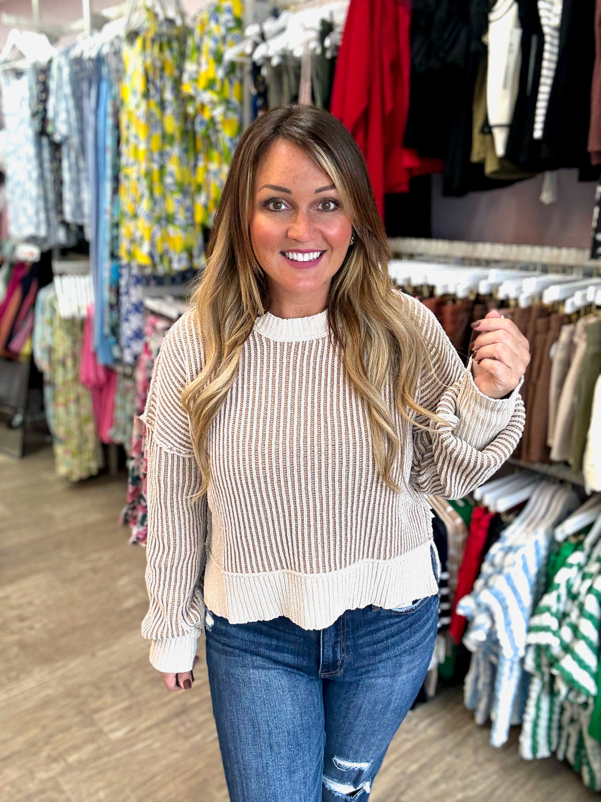 Salted Caramel Sweater