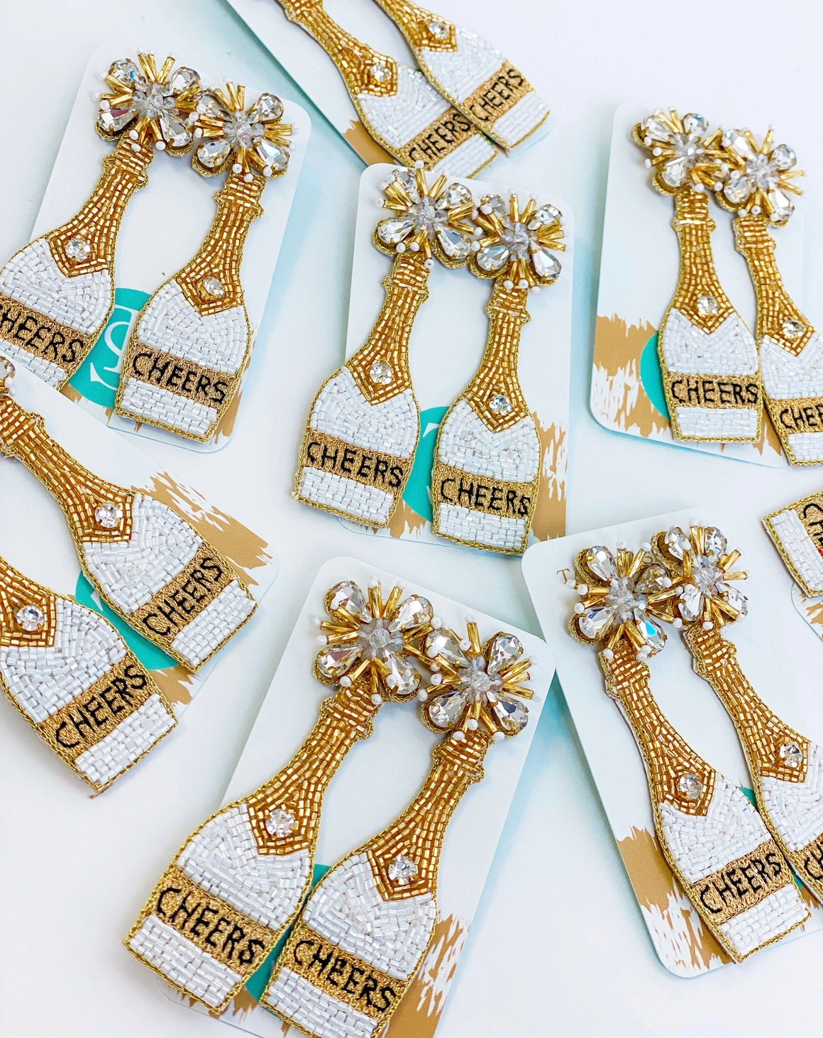 Cheers Bottle Earrings - Taylor Shaye