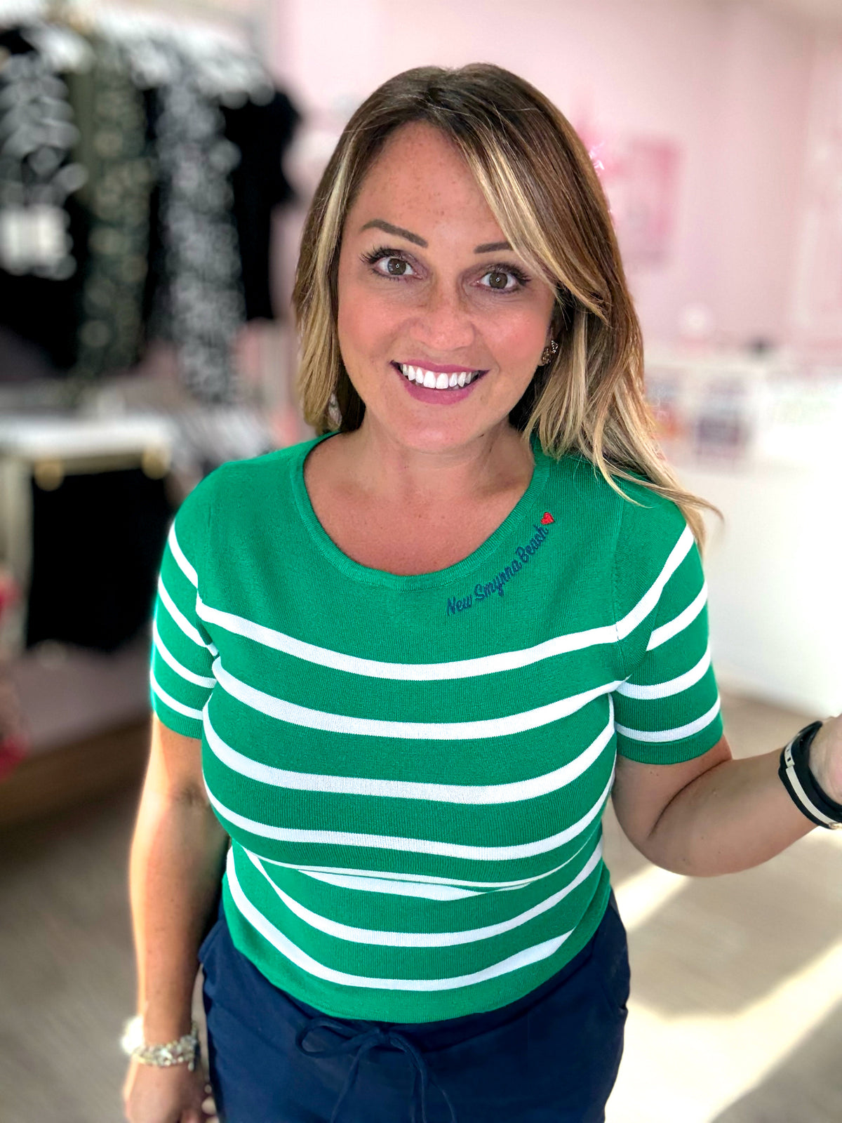 New Smyrna Beach ~ Knit Top