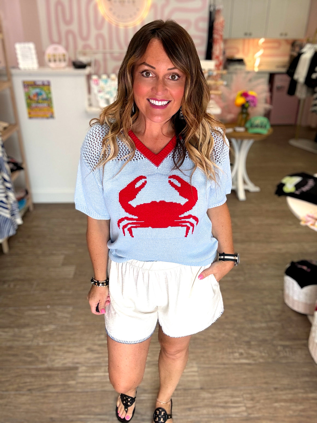 Crabby Chic Top