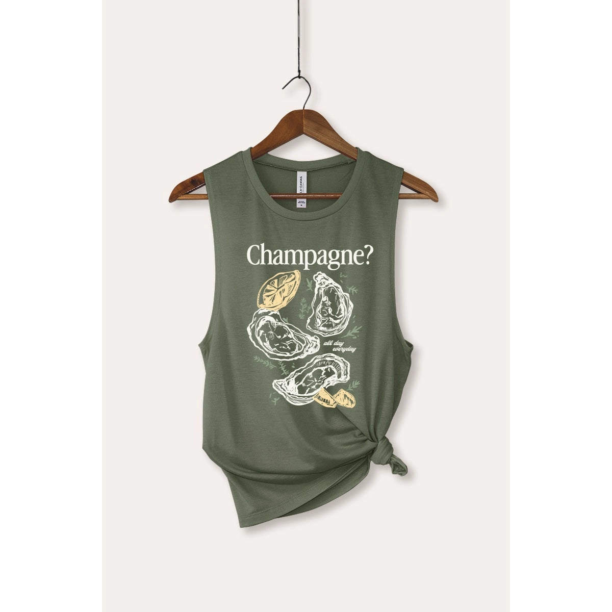 Champagne Oyster Coastal Tank