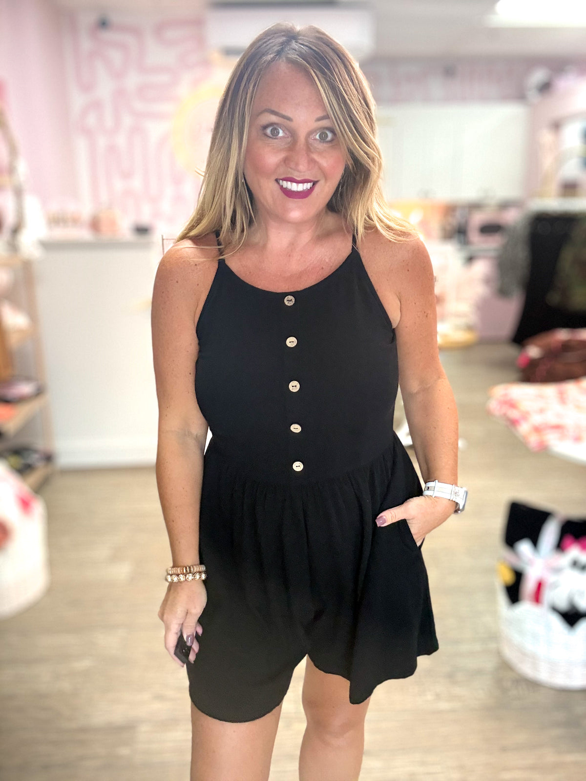 Little Black Romper