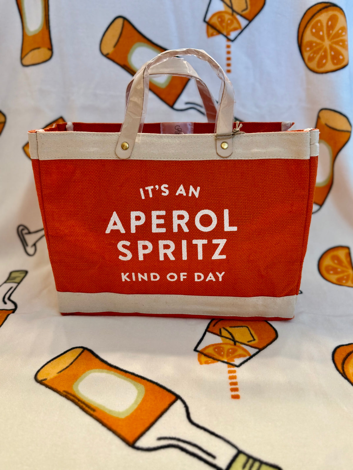Aperol Spritz Tote - Mini Market tote