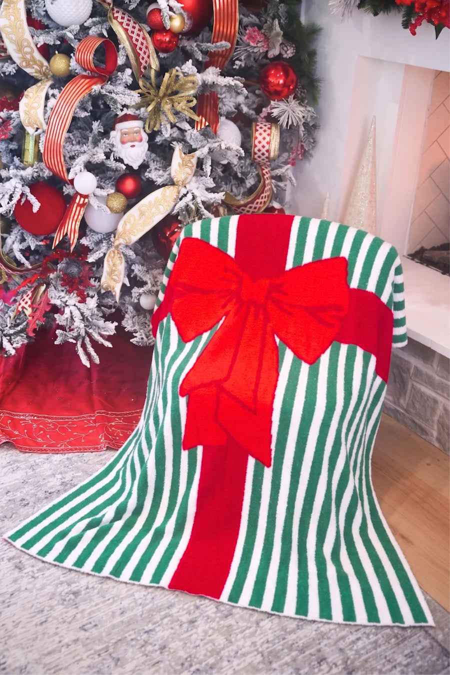 Wrapped With a Bow Blanket