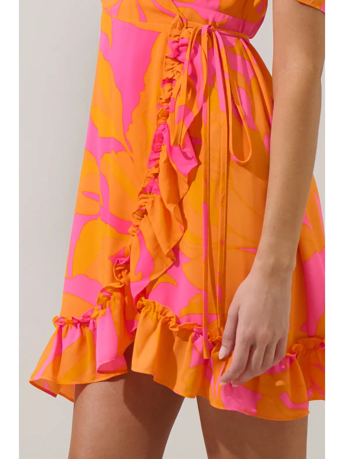Floral Wrap Dress