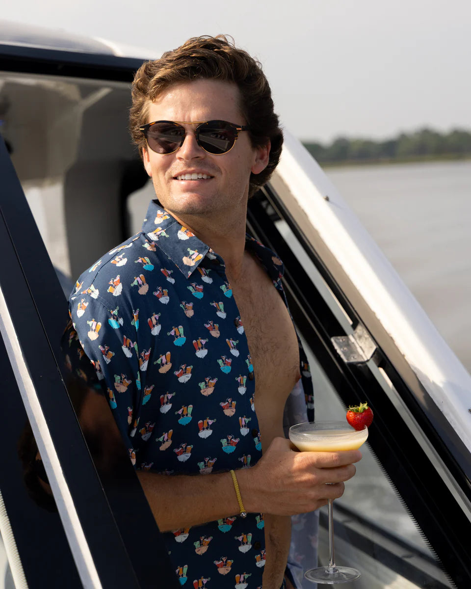 Margaritaville by Kenny Flowers – Boat Drinks Short Sleeve Shirt