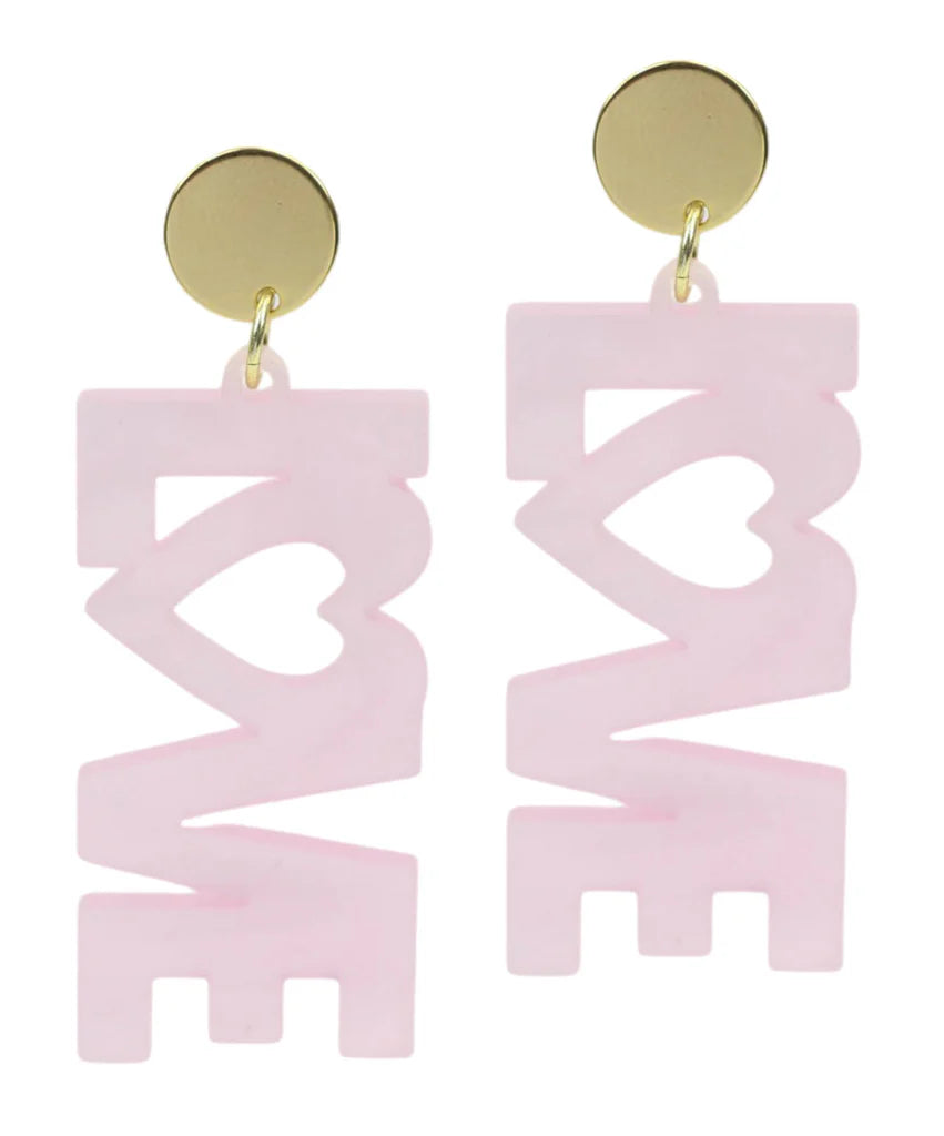 Love Is In The Air Earrings - Bourbon and Bowties