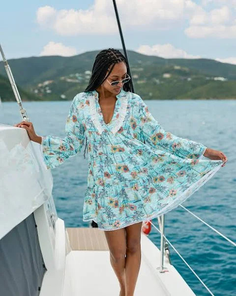 Kenny Flowers The BVIs Tunic Dress